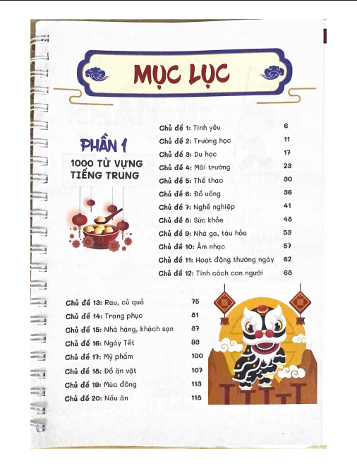 [FREE] sách 1000 từ vựng & 500 câu giao tiếp tiếng Trung PDF3