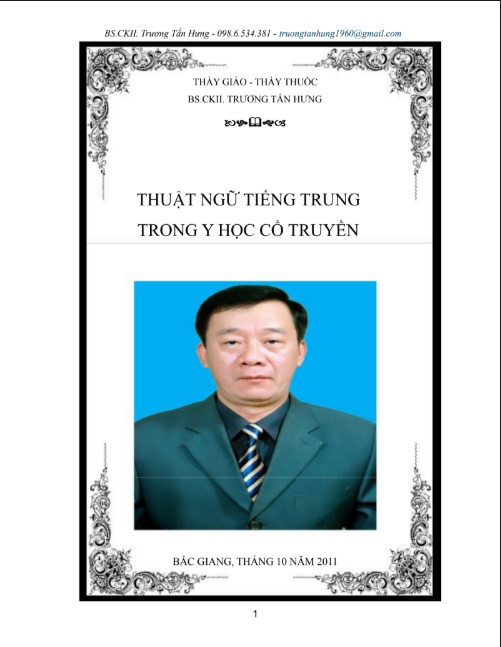 [FREE] sách 6000+ Thuật ngữ tiếng Trung trong y học cổ truyền PDF2