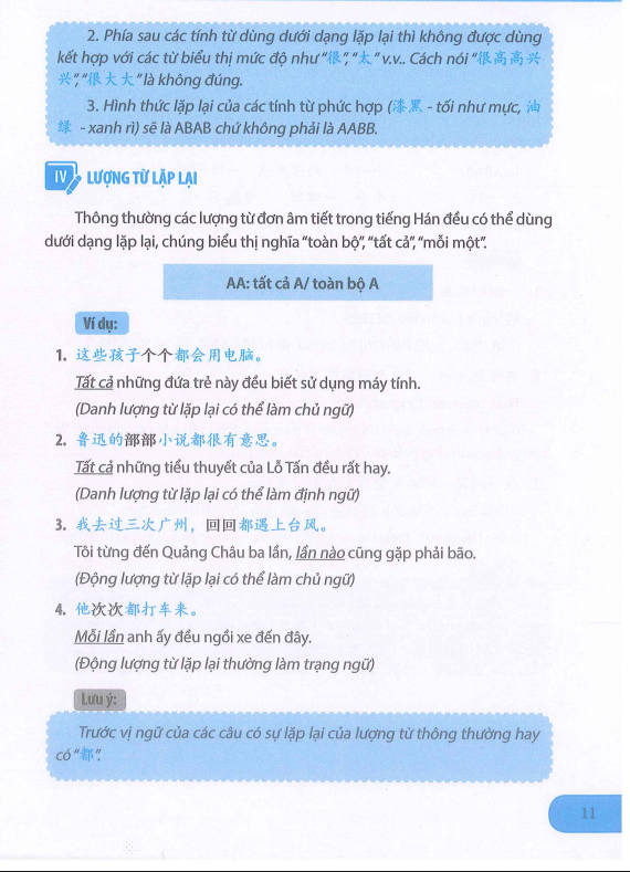 [FREE] sách Giáo trình ngữ pháp tiếng Hán hiện đại sơ - trung cấp PDF3