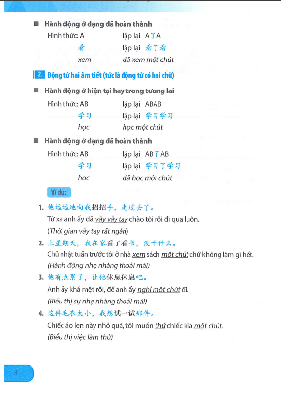 [FREE] sách Giáo trình ngữ pháp tiếng Hán hiện đại sơ - trung cấp PDF6