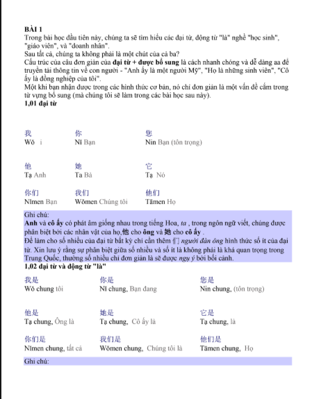 [FREE] sách Học ngữ pháp tiếng Trung có bài tập và đáp án PDF