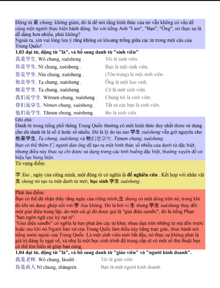 [FREE] sách Học ngữ pháp tiếng Trung có bài tập và đáp án PDF2