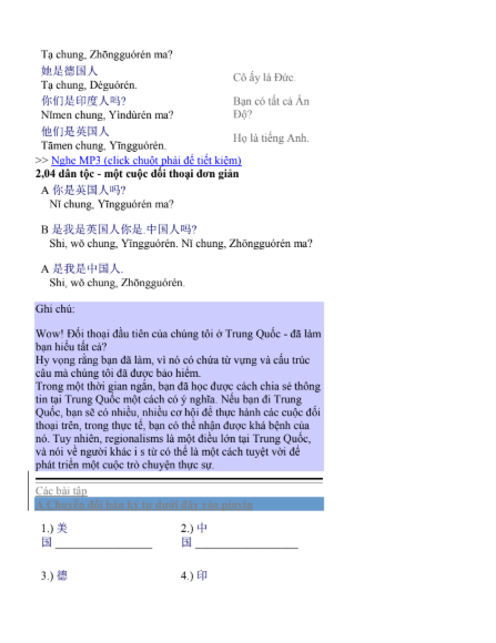 [FREE] sách Học ngữ pháp tiếng Trung có bài tập và đáp án PDF8