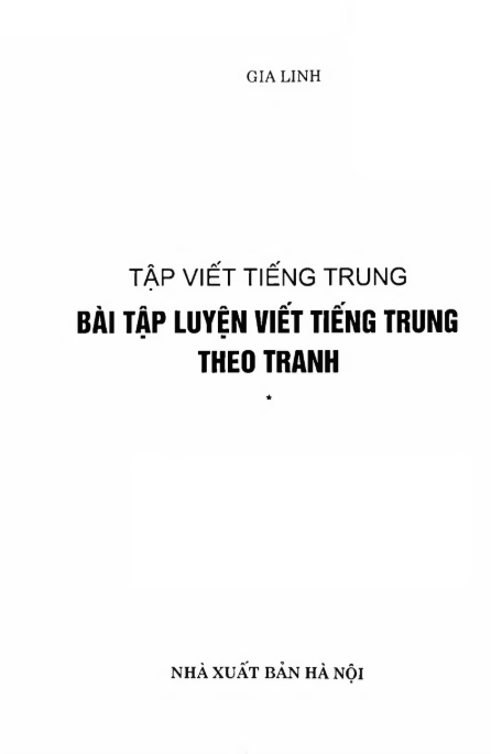[FREE] sách Tập Viết Tiếng Trung – Bài Tập Luyện Viết Tiếng Trung Theo Tranh PDF2