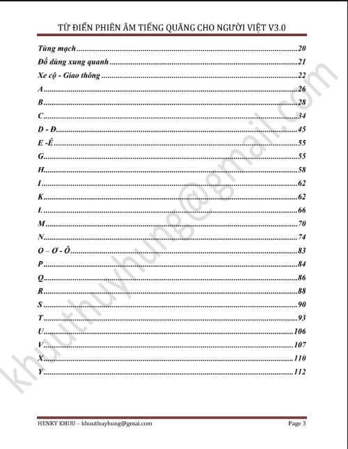 [FREE] sách Từ điển phiên âm tiếng Quảng Đông cho người Việt V3.0 PDF3