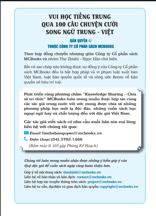 [FREE] sách Vui Học Tiếng Trung Qua 100 Câu Chuyện Cười Song Ngữ Trung – Việt PDF2