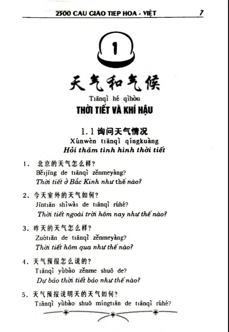 Tải FREE sách 2500 Câu Giao Tiếp Hoa – Việt PDF7