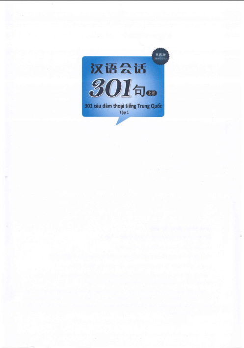 Tải FREE sách 301 Câu Đàm Thoại Tiếng Trung Quốc Tập 19 (2)