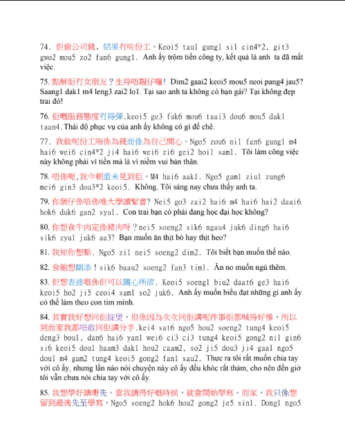 Tải FREE sách 500+ Câu giao tiếp tiếng Quảng Đông cơ bản PDF 15 Tải FREE sách 500+ Câu giao tiếp tiếng Quảng Đông cơ bản PDF6