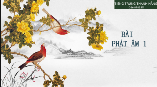 Tải FREE sách Bài 1 Phát Âm Tiếng Trung PDF