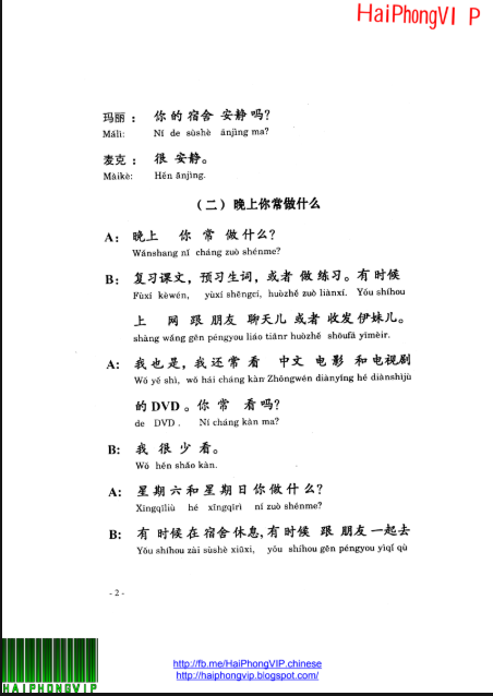 Tải FREE sách Giáo Trình Hán Ngữ 2 PDF8
