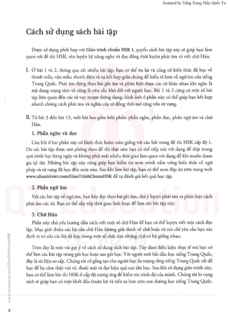 Tải FREE sách Giáo trình chuẩn HSK 1 - Sách Bài Tập PDF4