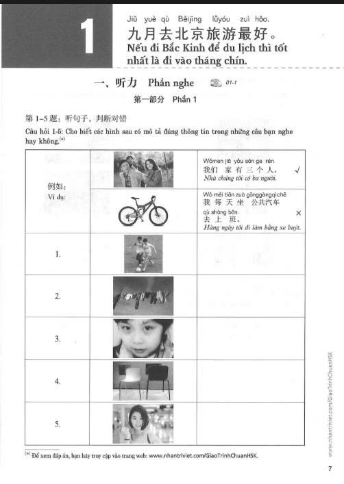 Tải FREE sách Giáo trình chuẩn HSK 2 - Sách Bài Tập PDF 4