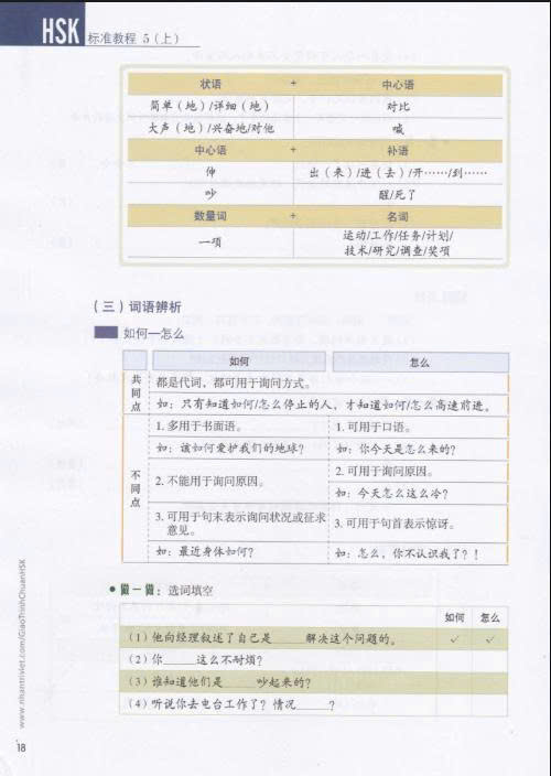 Tải FREE sách Giáo trình chuẩn HSK 5 Tập 1 PDF 8