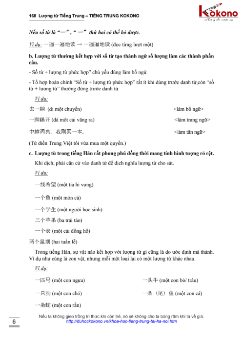 Tải FREE sách Lượng Từ Tiếng Trung PDF7