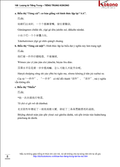 Tải FREE sách Lượng Từ Tiếng Trung PDF9
