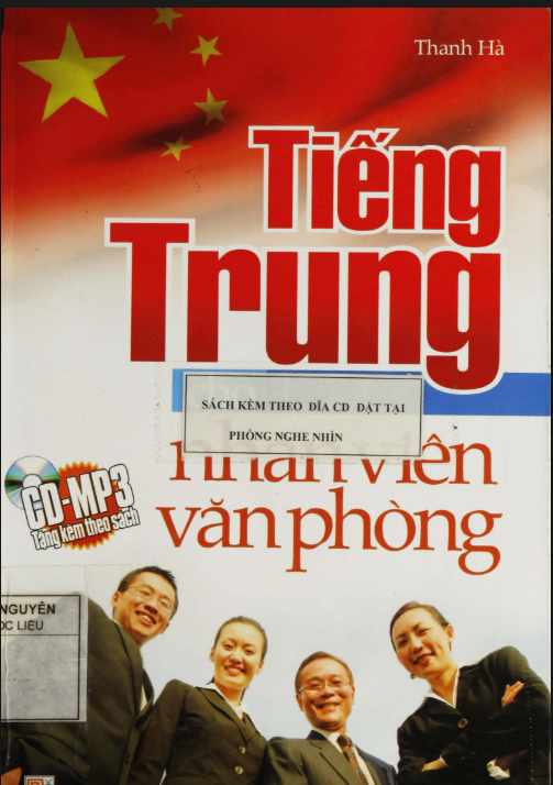 Tải FREE sách Tiếng Trung Cho Nhân Viên Văn Phòng PDF