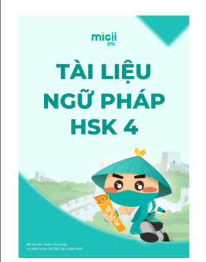 Tải FREE sách Tài Liệu Ngữ Pháp HSK4 PDF