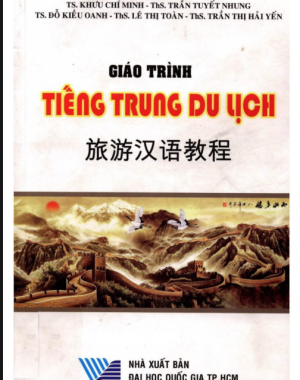 Tải FREE sách giáo trình tiếng Trung Du lịch PDF